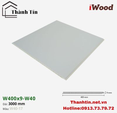 Tấm ốp iwood nano W40-17