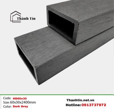 Lam gỗ nhựa TPW 30x60 Dark Grey