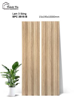 Tấm lam sóng iWood SPC 3S15-B