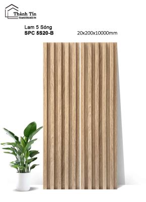 Tấm lam sóng iWood SPC 5S20-B