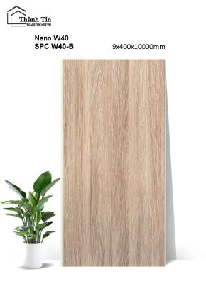 Tấm ốp Nano iWood SPC W40-B