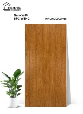 Tấm ốp Nano iWood SPC W40-C