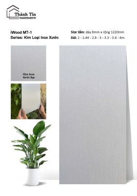 Tấm than tre Inox xước MT-1
