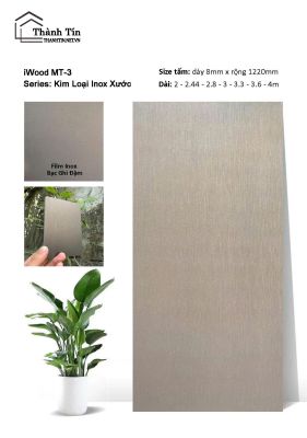 Tấm than tre Inox xước MT-3