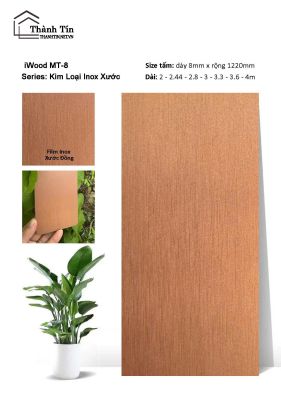 Tấm than tre Inox xước MT-8