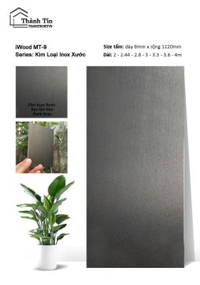 Tấm than tre Inox xước MT-9