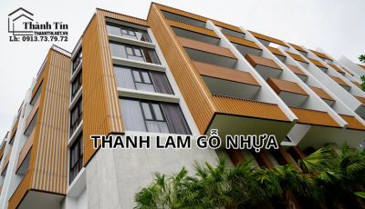 Lam gỗ nhựa ngoài trời - Không cần bảo trì, không bị mối mọt