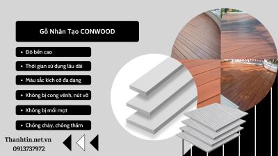Các mẫu sàn gỗ conwood ngoài trời mới nhất 2023