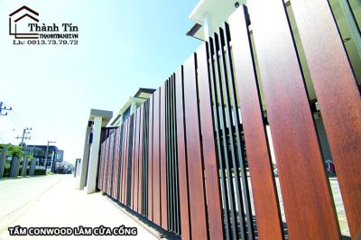 Thiết Kế Cửa Cổng Gỗ Conwood, cửa cổng ngoài trời đẳng cấp